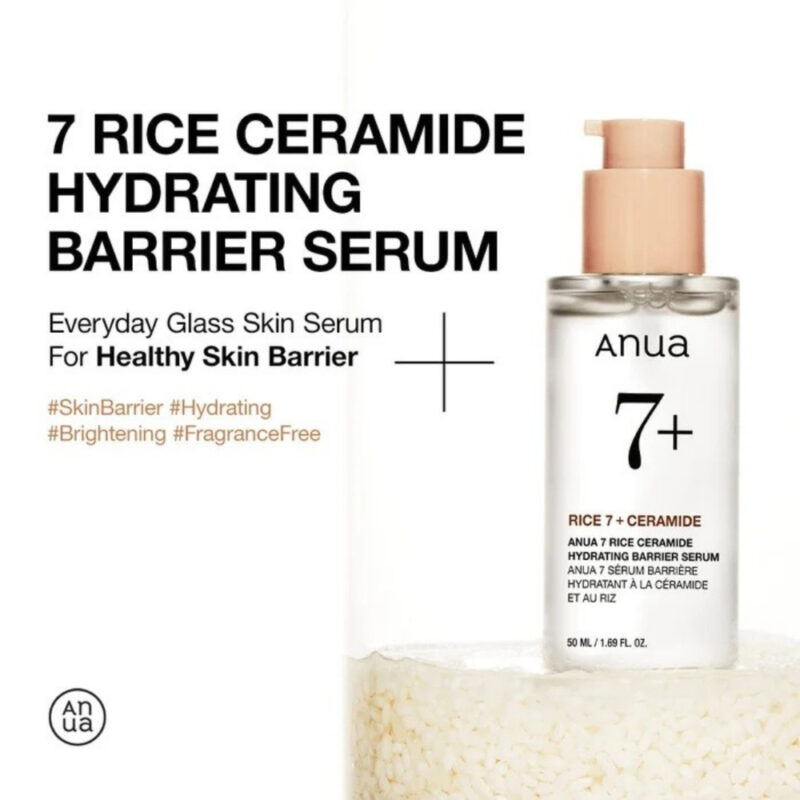 Anua 7 Rice Ceramide Hydrating Barrier Serum (2)