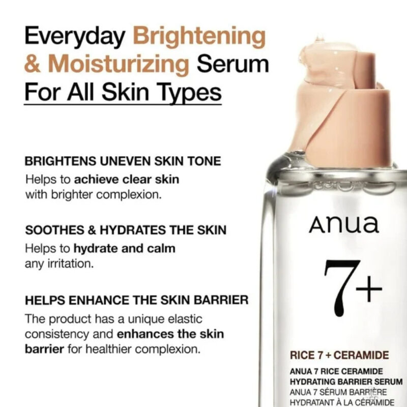 Anua 7 Rice Ceramide Hydrating Barrier Serum (4)