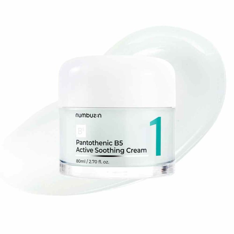 Numbuzin No.1 Pantothenic B5 Active Soothing Cream, 80ml