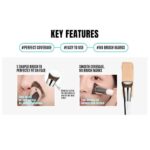 Fillimilli V Cut Foundation Brush 822 - 1