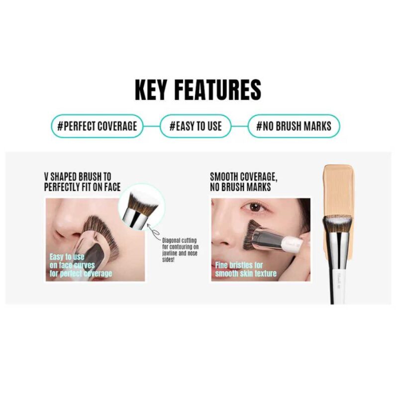 Fillimilli V Cut Foundation Brush 822 - 1