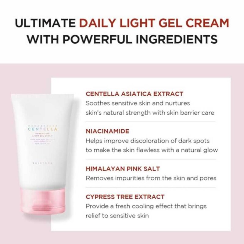 Skin1004 Madagascar Centella Poremizing Light Gel Cream