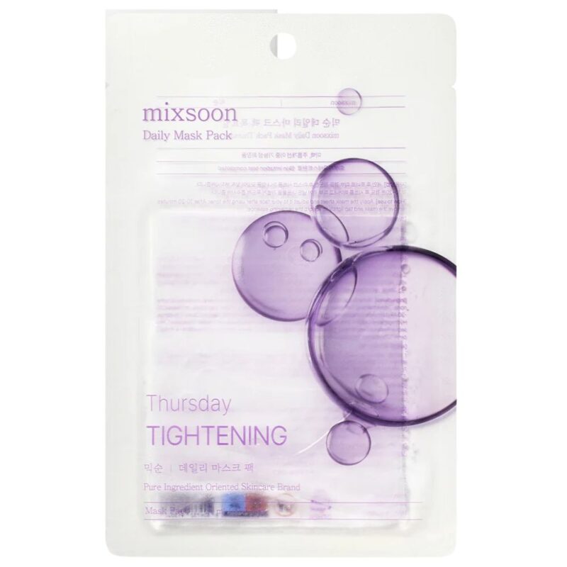 Mixsoon Daily Mask Pack Sheet Thursday Tightening