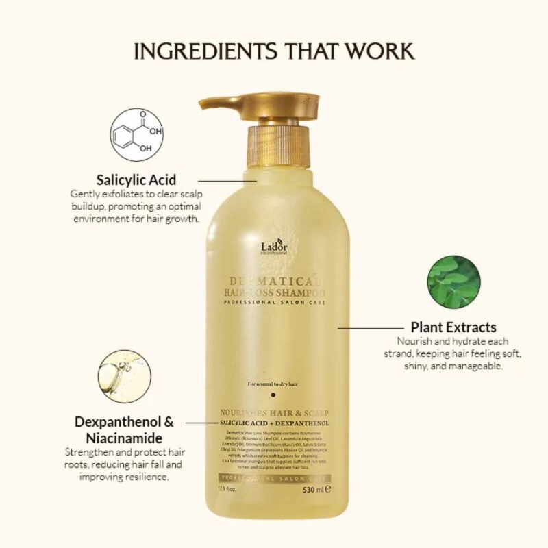 Lador Dermatical Hair-Loss Shampoo For Normal To Dry Hair