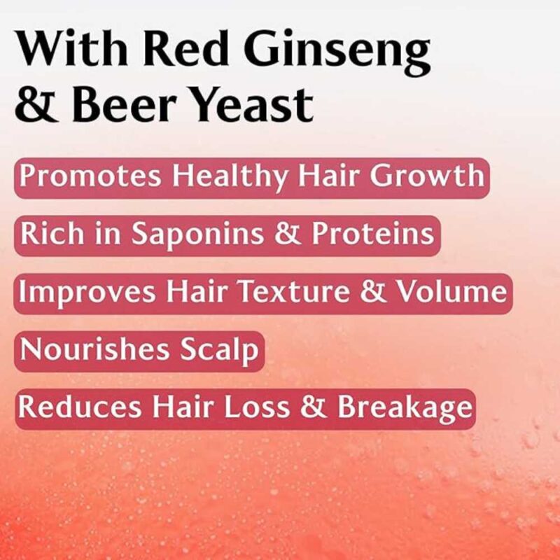 Lador Root Re-boot Awakening Shampoo Red Ginseng and Beer Yeast
