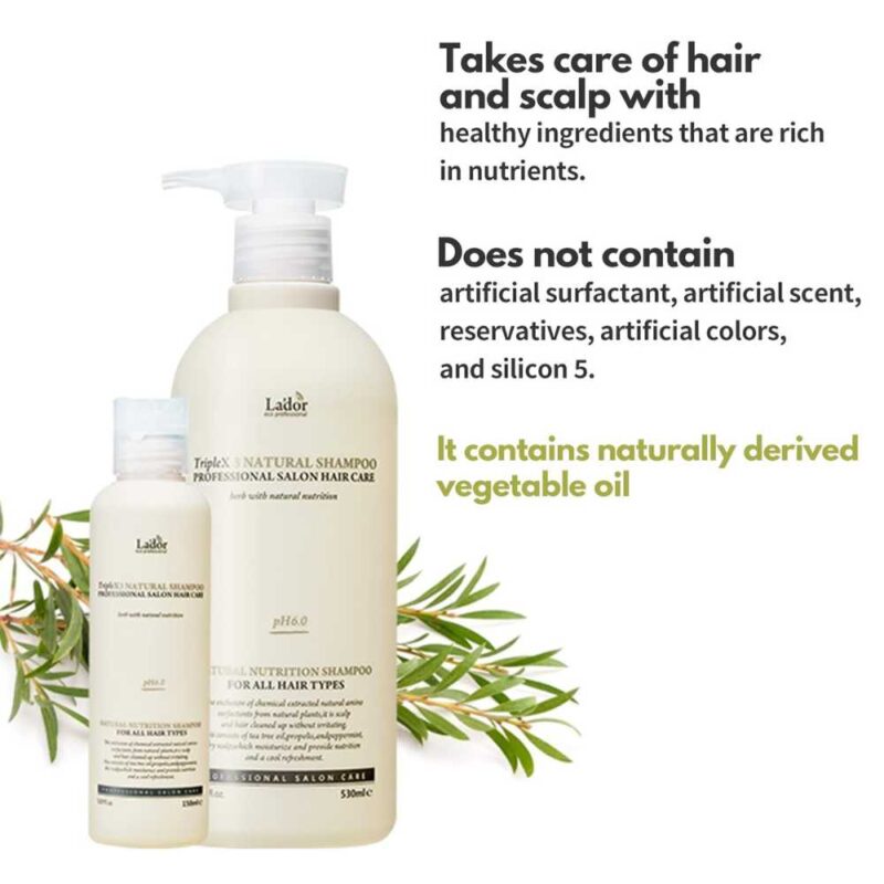 Lador Triplex3 Natural Shampoo