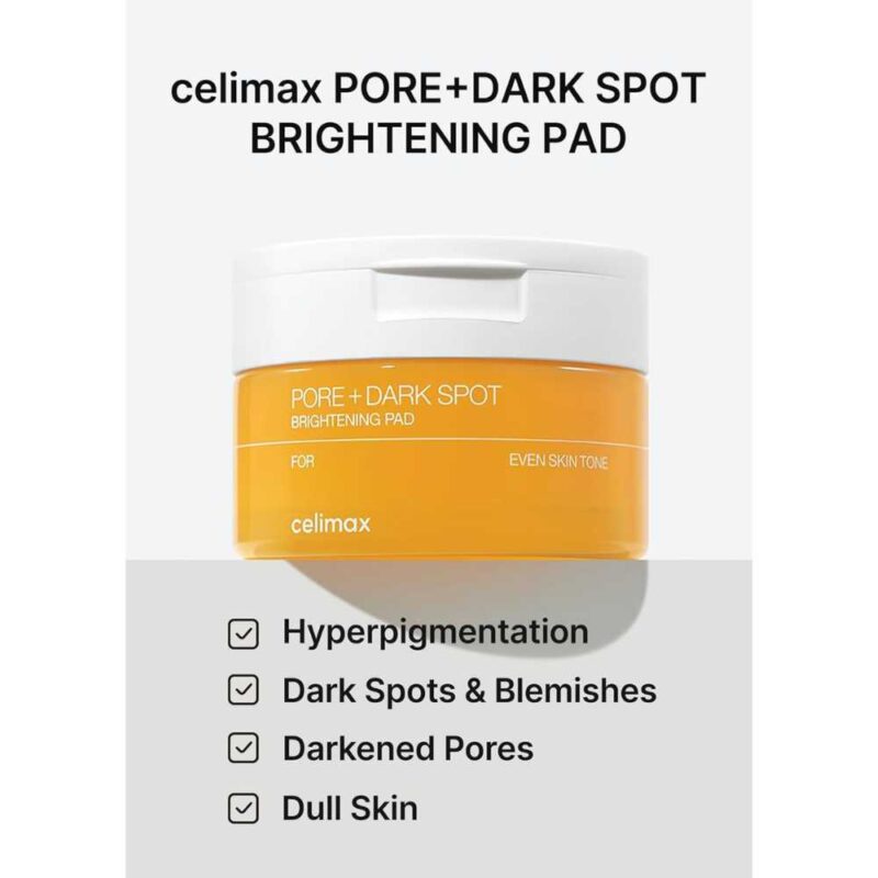 Celimax Pore+Dark Spot Brightening Pad, 40pads - 2