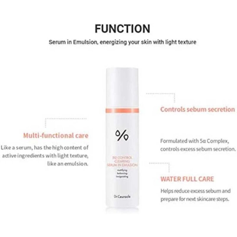Dr. Ceuracle 5α Control Clearing Serum In Emulsion, 100ml - 3