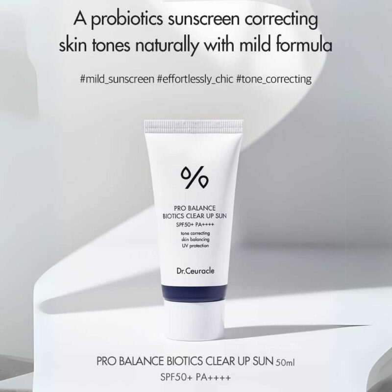 Dr. Ceuracle Pro-Balance Biotics Clear Up Sun, 50ml - 2
