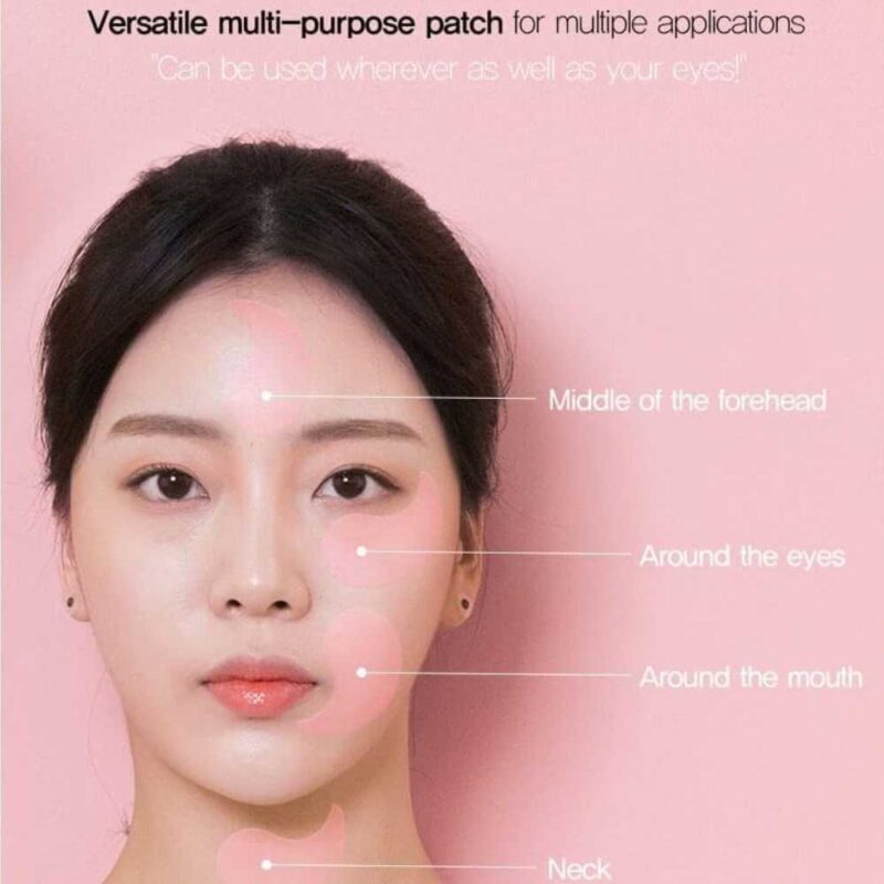 Heimish Bulgarian Rose Water Hydrogel Eye Patch, 60pcs - 3
