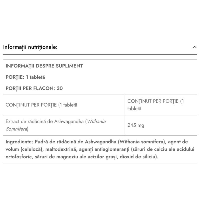 Vitaxynergy Ashwagandha
