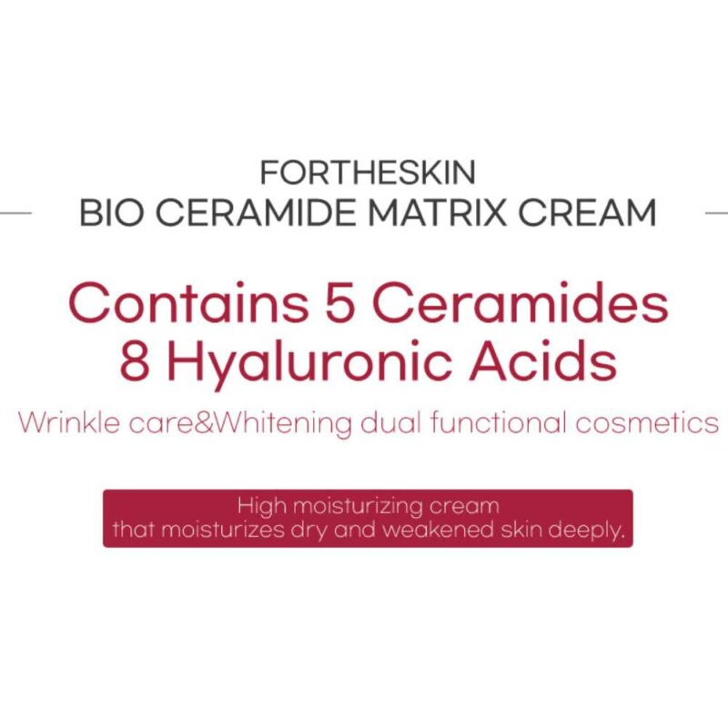 Fortheskin Bio-Ceramide Matrix Cream, 60ml - 2