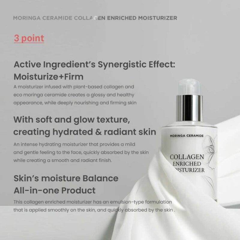 Heimish Moringa Ceramide Collagen Enriched Moisturizer, 120ml - 4
