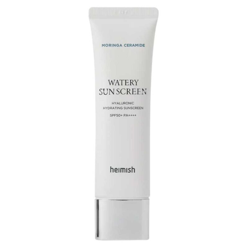 Heimish Moringa Ceramide Hyaluronic Acid Hydrating Watery Sunscreen, 50ml - 01