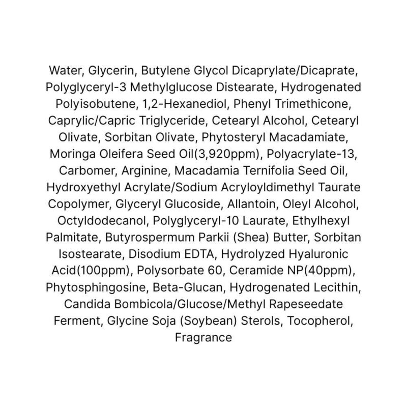 Heimish Moringa Ceramide Hyaluronic Hydrating Cream, 50ml - 5