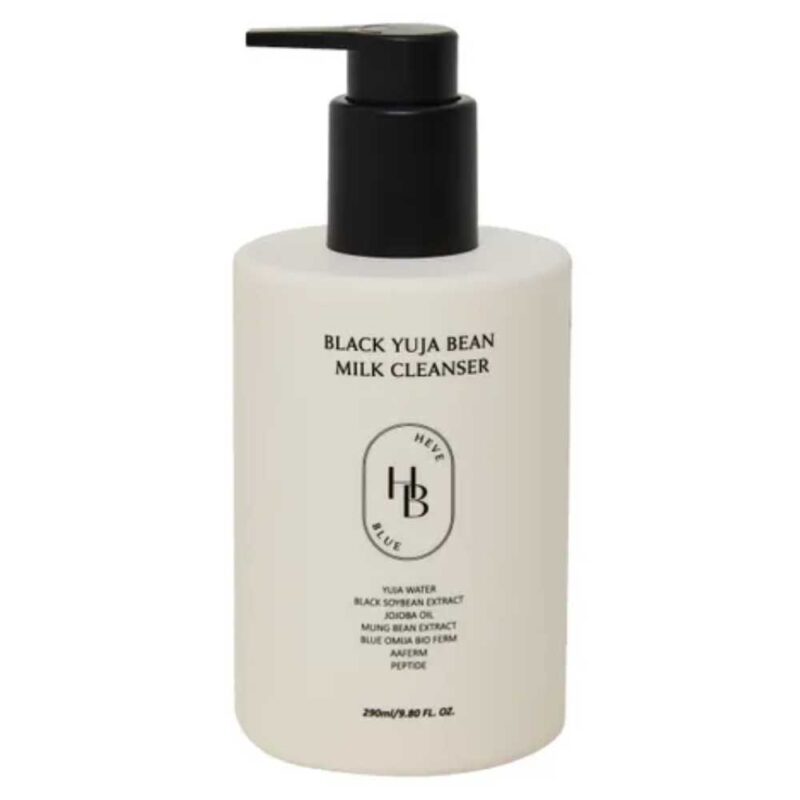 Heveblue Black Yuja Bean Milk Cleanser, 290ml - 1