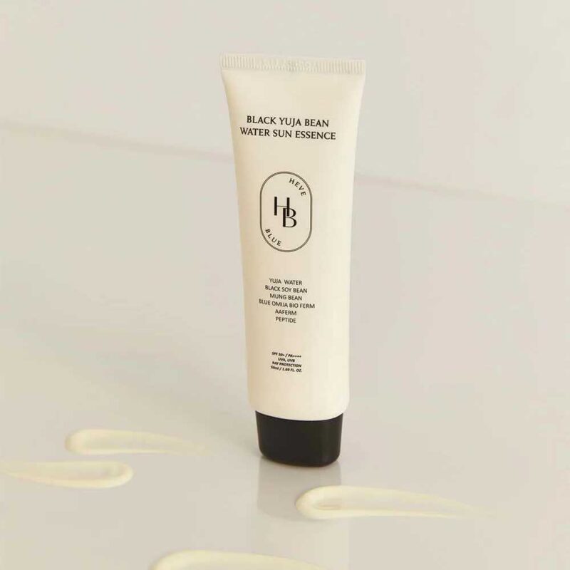 Heveblue Black Yuja Bean Water Sun Essence, 50ml - 3