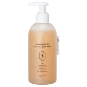 Heveblue Salmon Fruity Centella Body Wash, 300g - 1