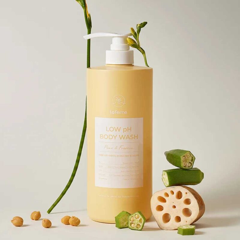 LaFerme Low pH Body Wash Pear and Freesia, 1000ml - 2