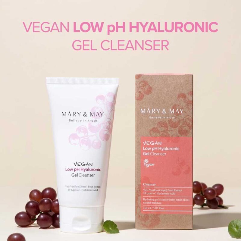 Mary and May Vegan Low pH Hyaluronic Gel Cleanser, 150ml - 2