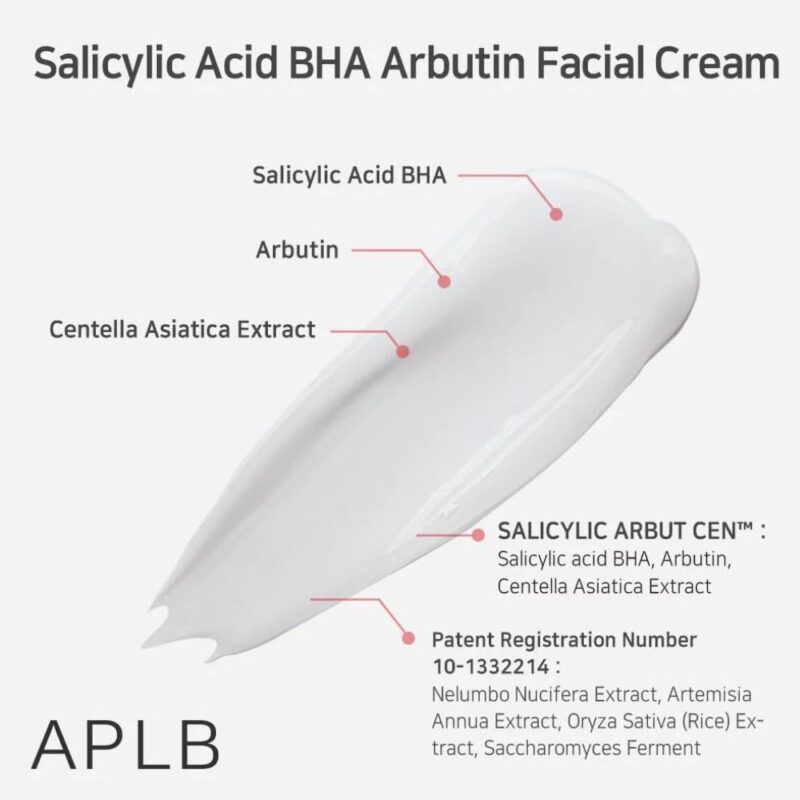 APLB Salicylic Acid BHA Arbutin Facial Cream (3)