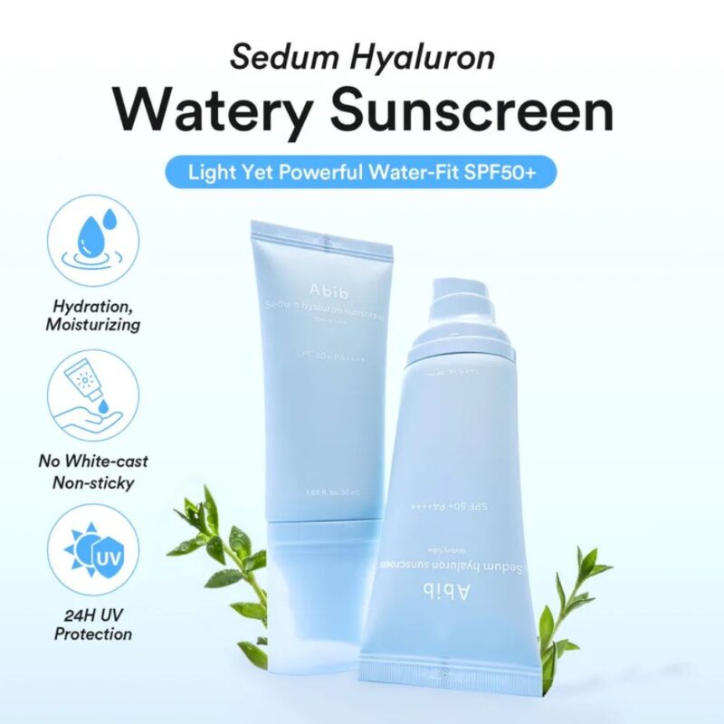 Abib Sedum Hyaluron Sunscreen Watery Tube