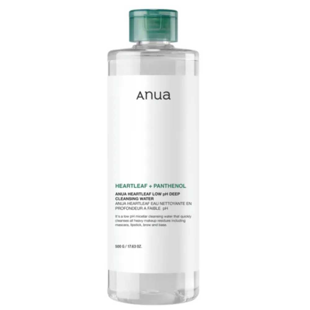 Anua Heartleaf Low pH Deep Cleansing Water, 500ml - 1
