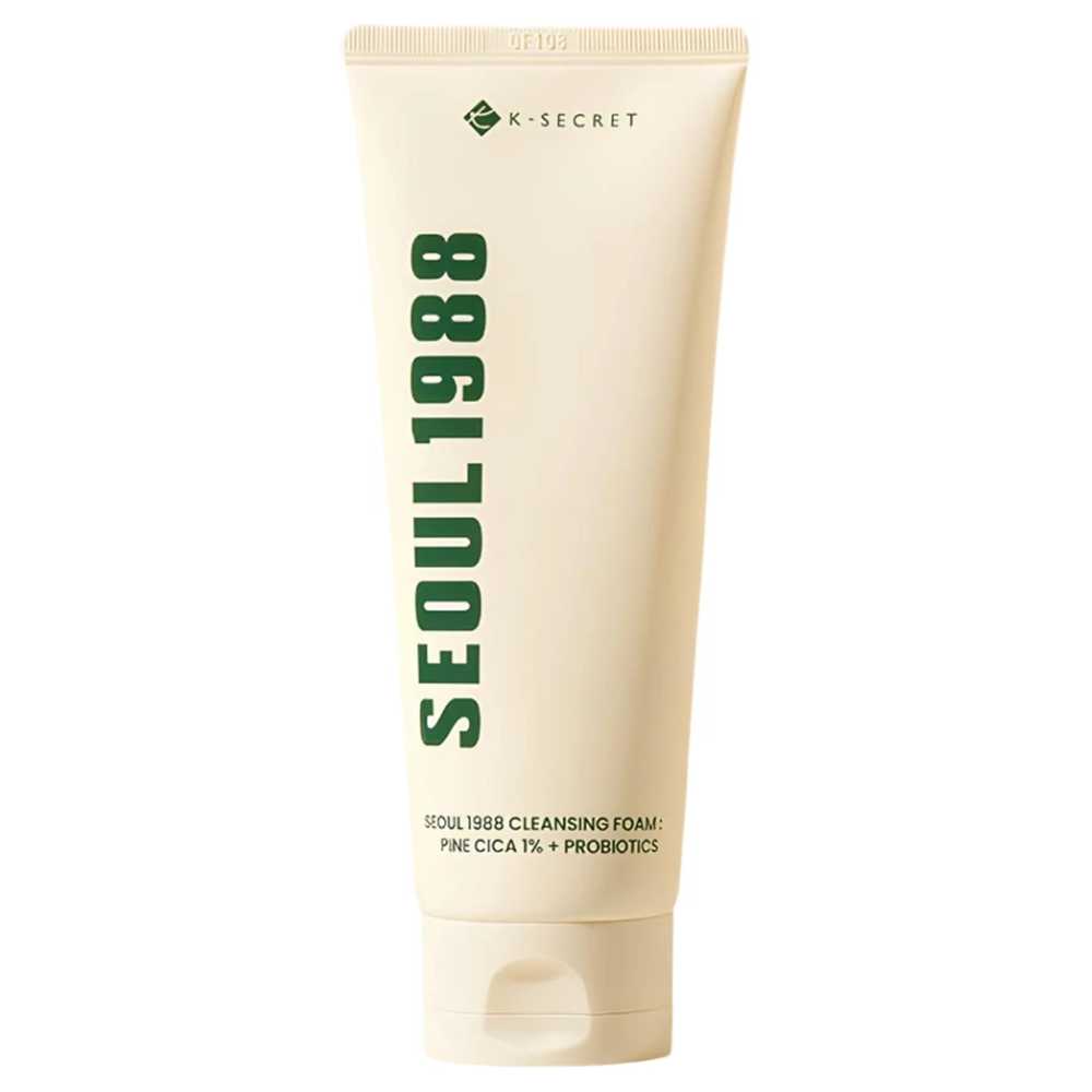 KSECRET Seoul 1988 Cleansing Foam_ Pine Cica 1% + Probiotics, 150ml - 1