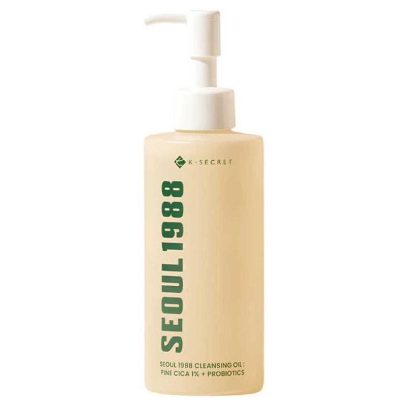 KSECRET Seoul 1988 Cleansing Oil_ Pine Cica 1% + Probiotics, 200ml - 1