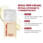 KSECRET Seoul 1988 Cream_ Retinal Liposome 1% + Fermented Rice, 50ml - 3