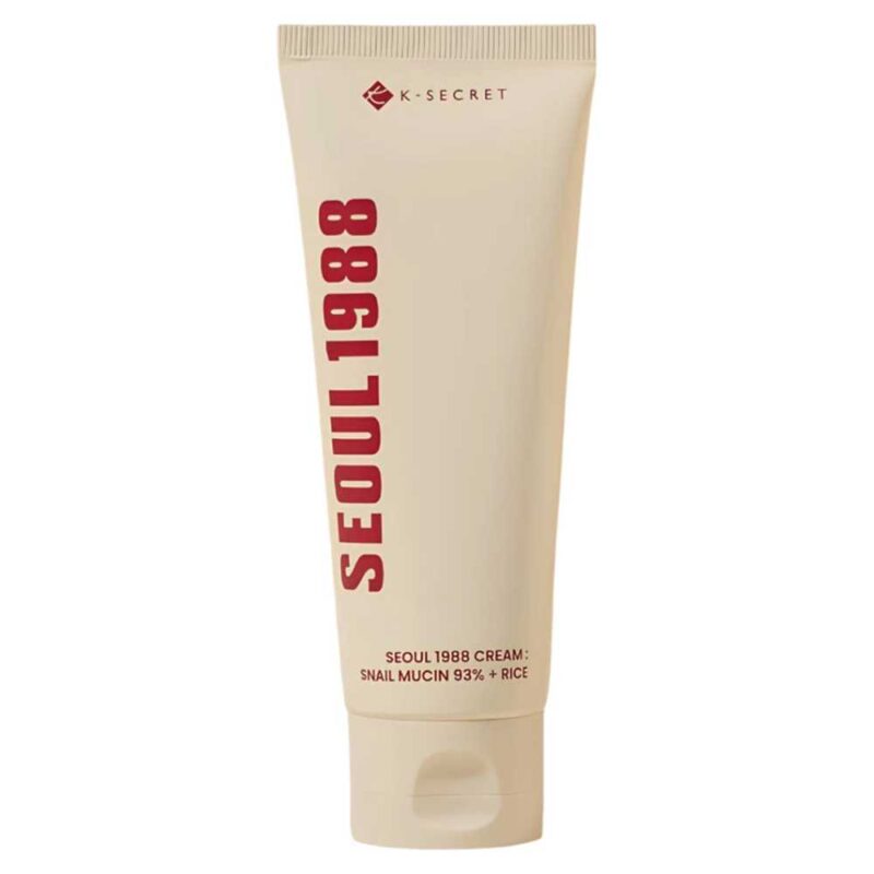 KSECRET Seoul 1988 Cream_ Snail Mucin 93% + Rice, 100ml - 1