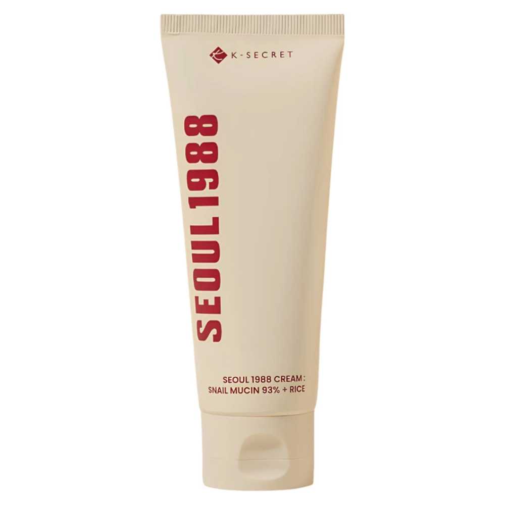 KSECRET Seoul 1988 Cream_ Snail Mucin 93% + Rice, 100ml - 1
