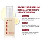 KSECRET Seoul 1988 Serum_ Retinal Liposome 2% + Black Ginseng, 30ml - 3