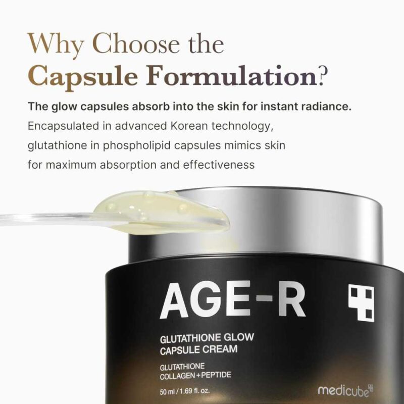 Medicube AGE-R Glutathione Glow Capsule Cream, 50ml - 4