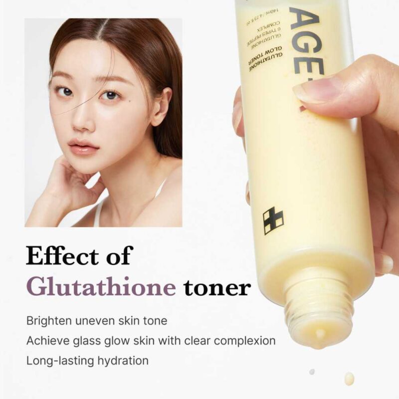 Medicube AGE-R Glutathione Glow Toner, 140ml - 4