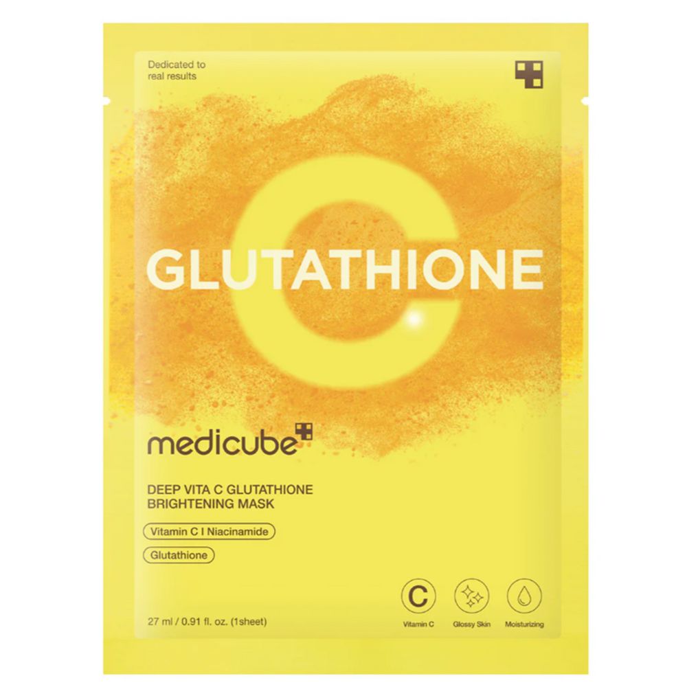 Medicube Deep Vita C Glutathione Brightening Mask