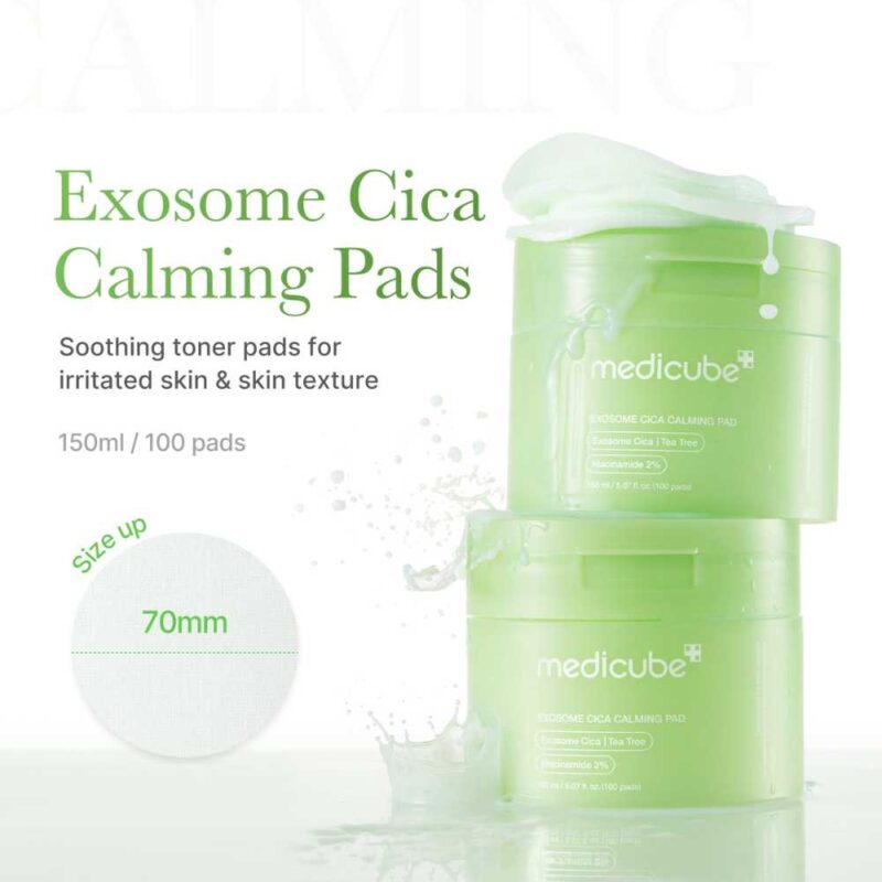 Medicube Exosome Cica Calming Pad, 100 pads - 2