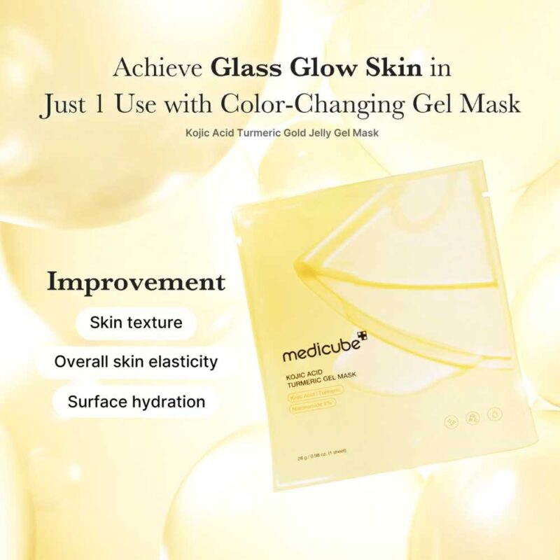 Medicube Kojic Acid Turmeric Brightening Gel Mask - 2