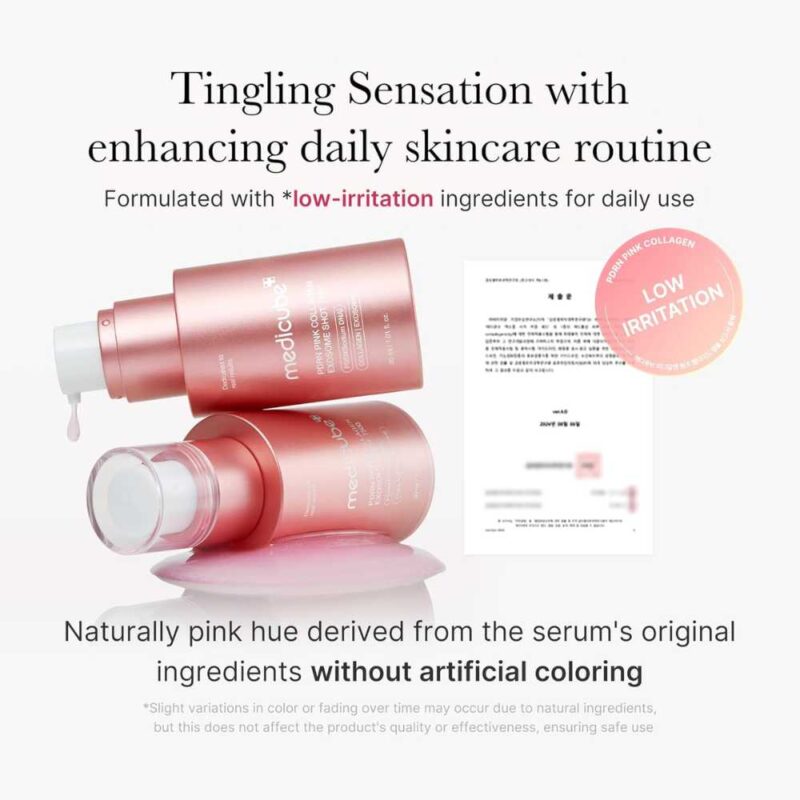 Medicube PDRN Pink Collagen Exosome Shot Serum 2000, 30ml - 3