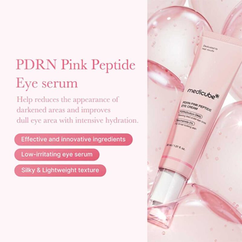Medicube PDRN Pink Peptide Eye Cream, 30ml - 2