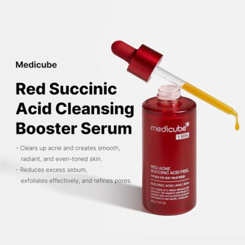 Medicube Red Acne Succinic Acid Peel, 40g - 3
