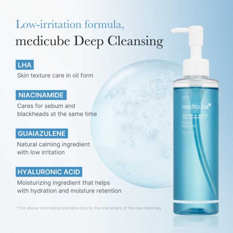 Medicube Zero Pore Blackhead Deep Cleansing Oil, 205ml - 3