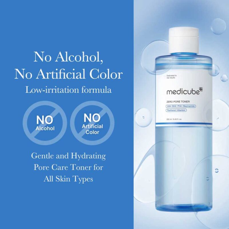 Medicube Zero Pore Toner, 250ml - 4