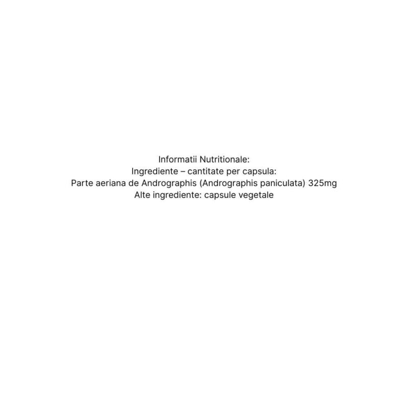 Organic India Andrographis Respiratie si Imunitate, 60 capsule - 2