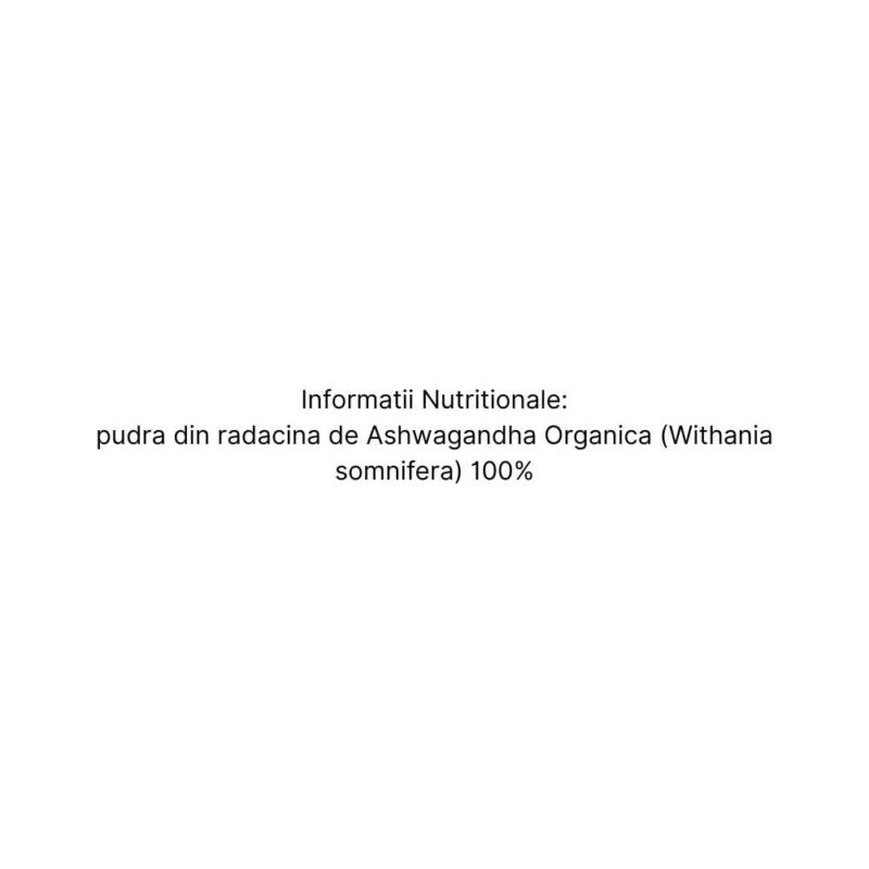 Organic India Ashwagandha Pulbere Rădăcină, 100g - 3