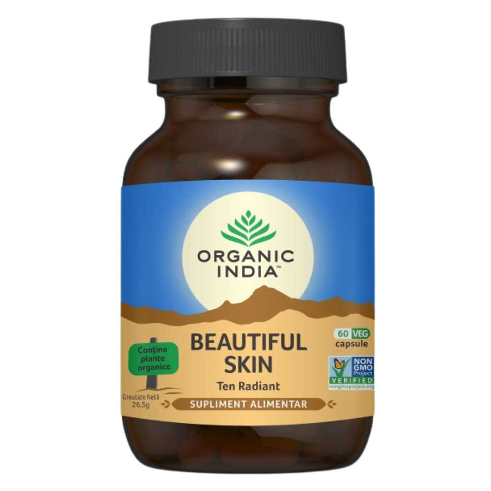 Organic India Beautiful Skin Ten Radiant, 60 capsule - 1