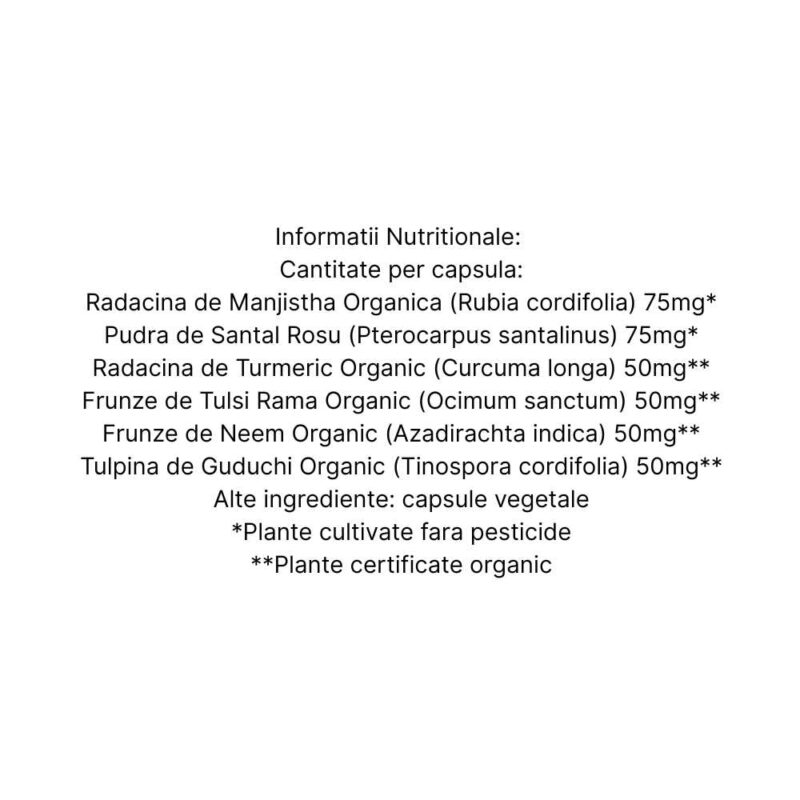 Organic India Beautiful Skin Ten Radiant, 60 capsule - 4