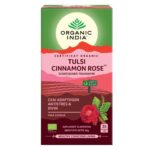 Organic India Ceai Adaptogen Tulsi Scortisoara Ceylon si Trandafir, 25 plicuri - 1