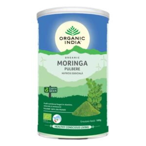 Organic India Moringa Pulbere, 100g - 1