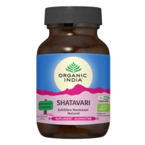 Organic India Shatavari Echilibru Hormonal, 60 capsule - 1
